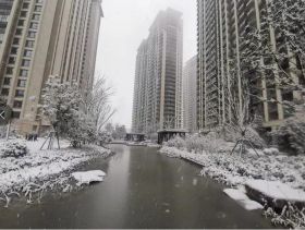 中国中铁·世纪山水雪景图