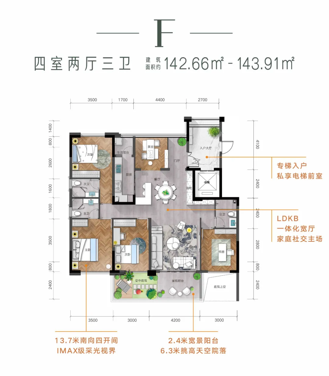 碧桂园柏悦华府户型图图片